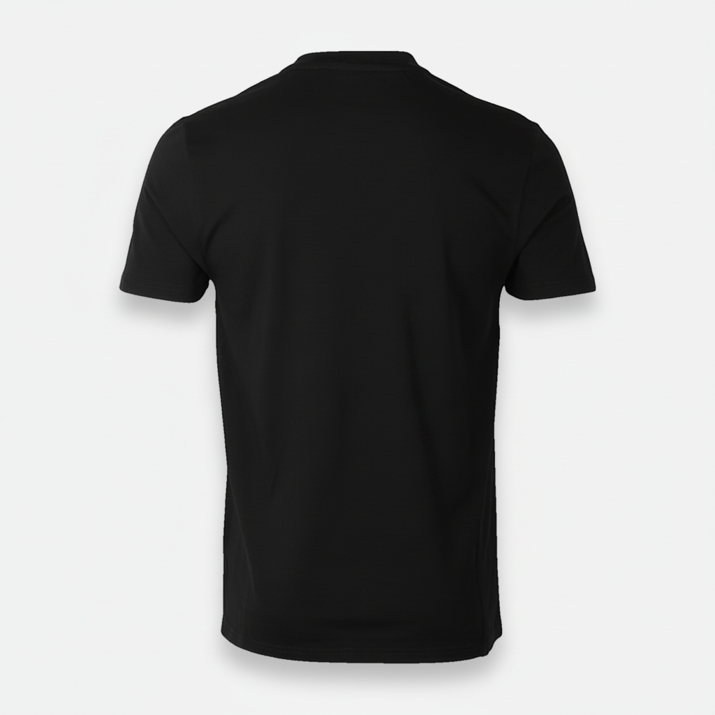 Men Pique Henley T-Shirt Short Sleeve