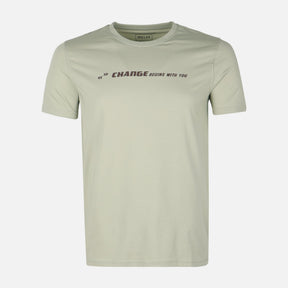 Men T-Shirt Round Neck