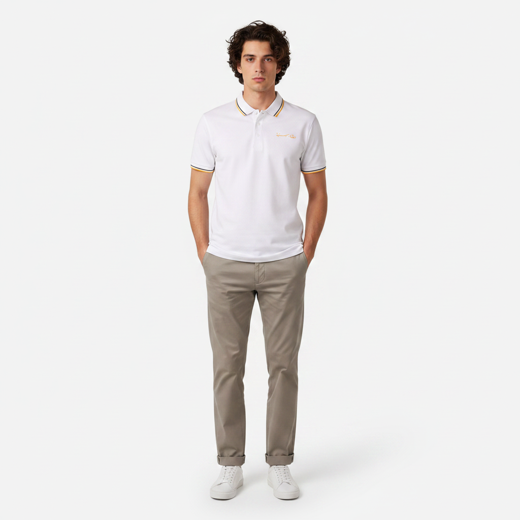 Men Polo T-Shirt Short Sleeve