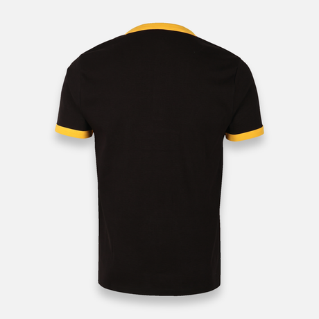 Men T-Shirt Henley Neck Short Sleeve
