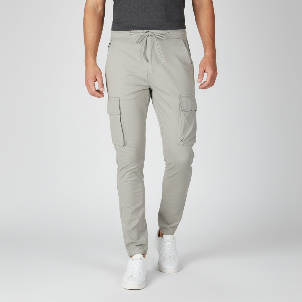 Men Chino Cargo Jogger