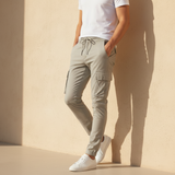 Men Chino Cargo Jogger
