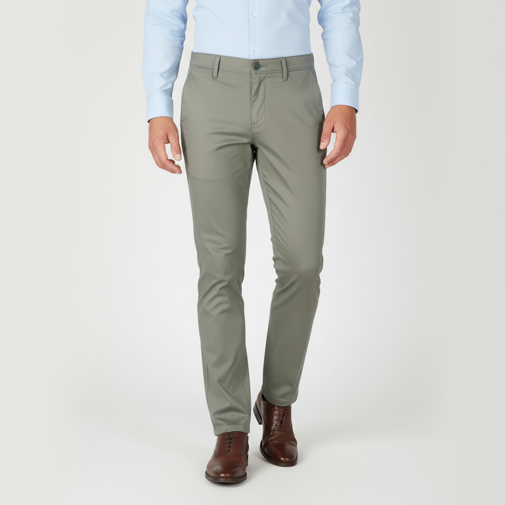 Men Cross Pocket Chino