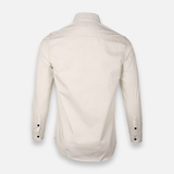 Men Woven Plain Shirt Long Sleeve