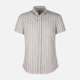 Men Woven Short Sleeve Shirt