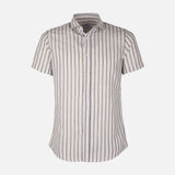 Men Woven Short Sleeve Shirt