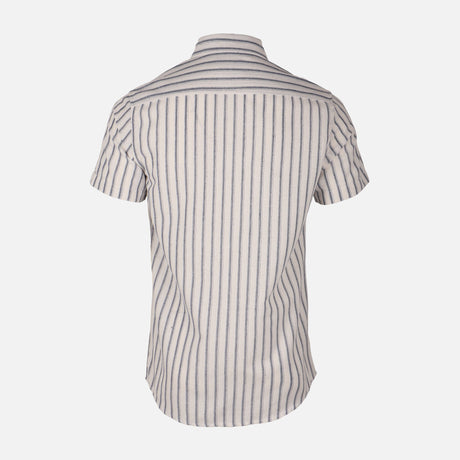Men Woven Short Sleeve Shirt