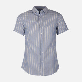Men Woven Short Sleeve Shirt