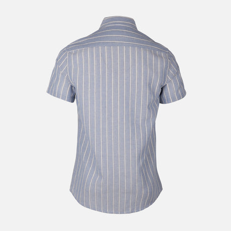 Men Woven Short Sleeve Shirt