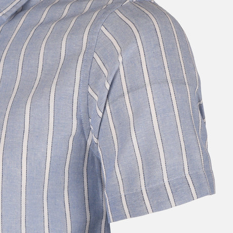 Men Woven Short Sleeve Shirt
