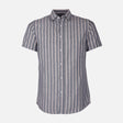 Men Woven Short Sleeve Shirt