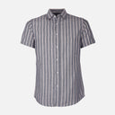Men Woven Short Sleeve Shirt