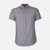 Men Woven Short Sleeve Shirt