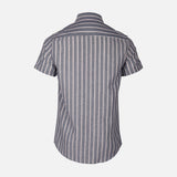 Men Woven Short Sleeve Shirt