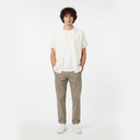 Men Plain Woven Short Sleeve Shirt