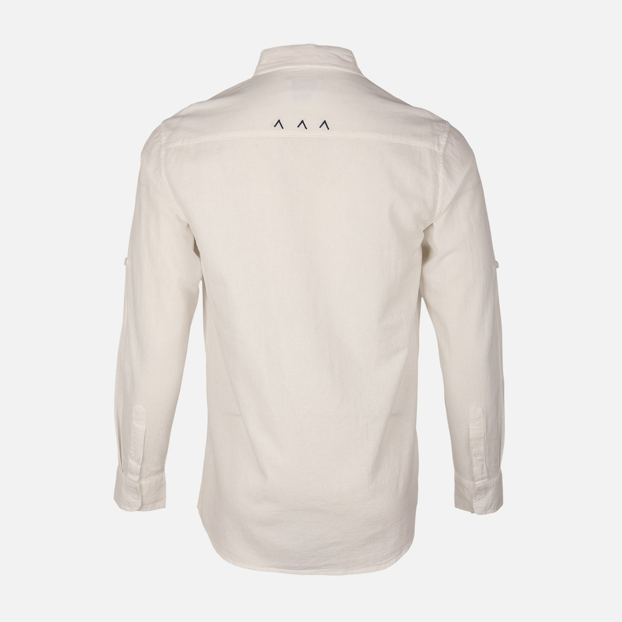 Men Woven Long Sleeve Plain Shirt