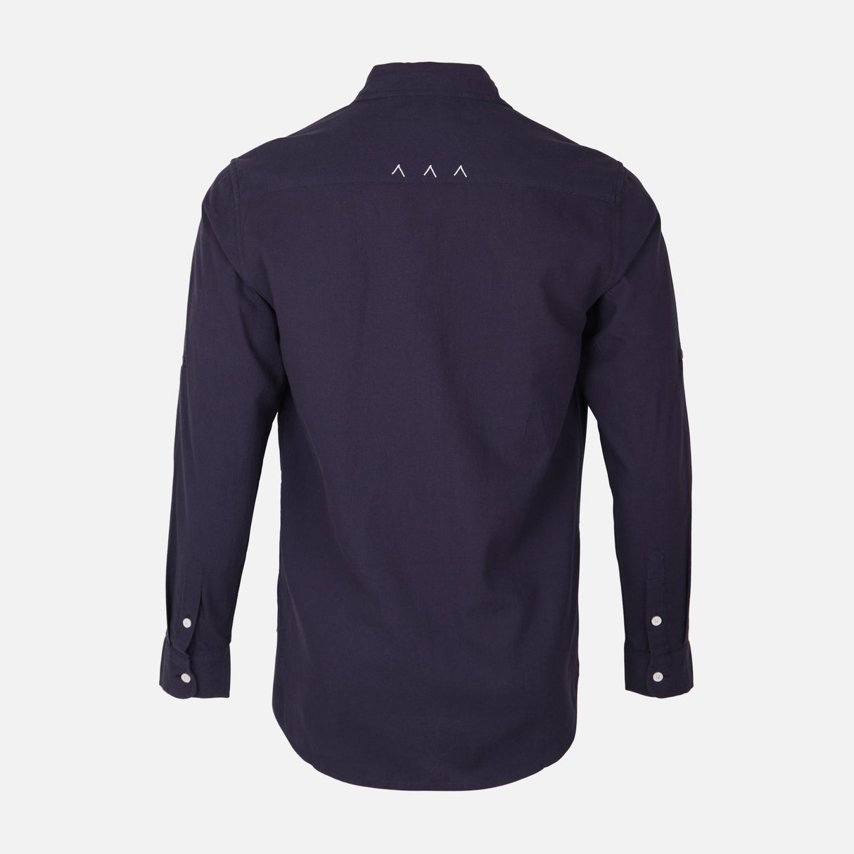 Men Woven Long Sleeve Plain Shirt