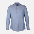 Men Plain Oxford Long Sleeve Shirt