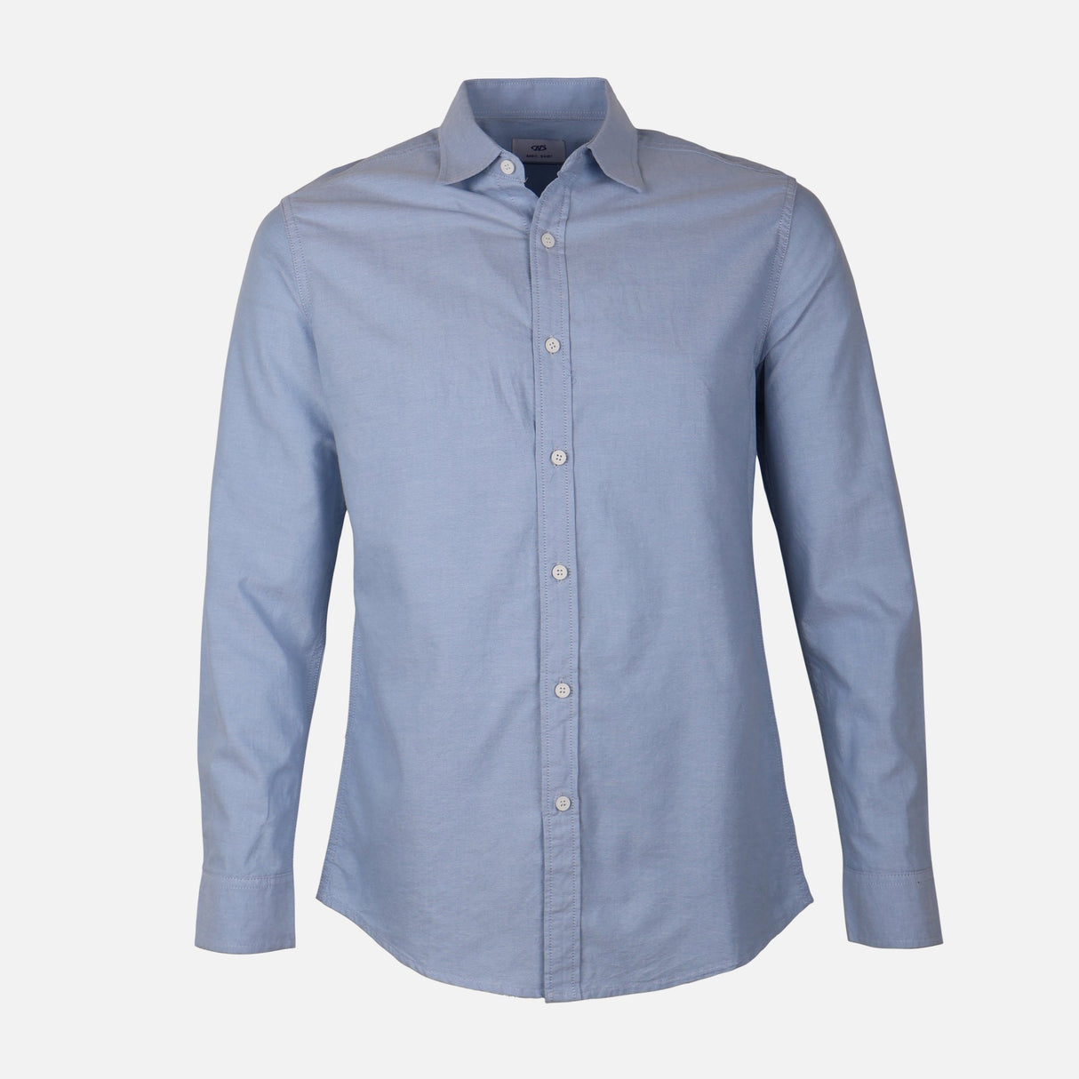 Men Plain Oxford Long Sleeve Shirt