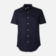 Men Plain Oxford Short Sleeve Shirt