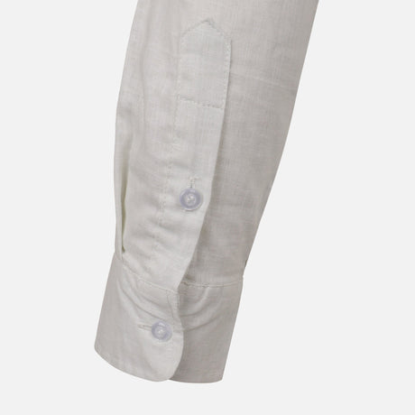 Men Woven Long Sleeve Plain Shirt