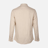 Men Woven Long Sleeve Plain Shirt