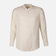 Men Woven Long Sleeve Plain Shirt