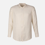 Men Woven Long Sleeve Plain Shirt