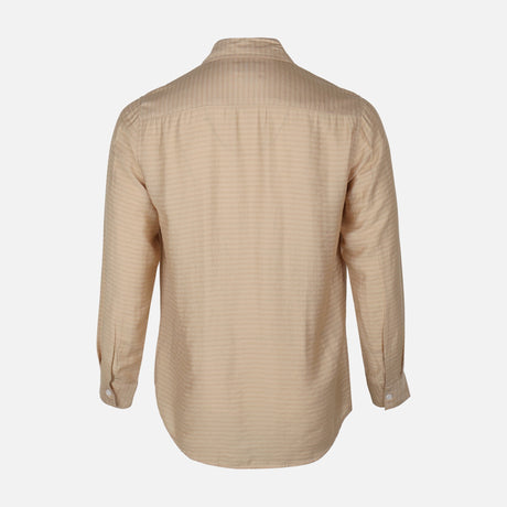 Men Woven Long Sleeve Plain Shirt