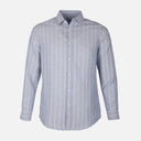 Men Woven Long Sleeve Plain Shirt