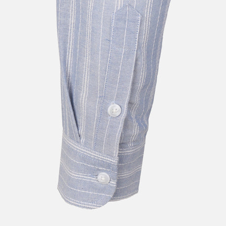 Men Woven Long Sleeve Plain Shirt