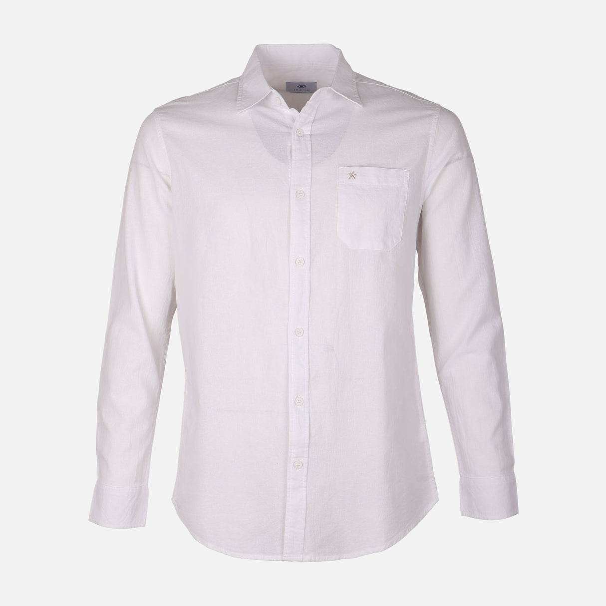 Men Woven Long Sleeve Plain Shirt