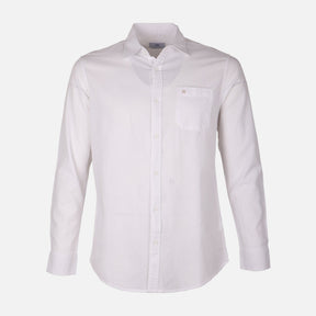 Men Woven Long Sleeve Plain Shirt