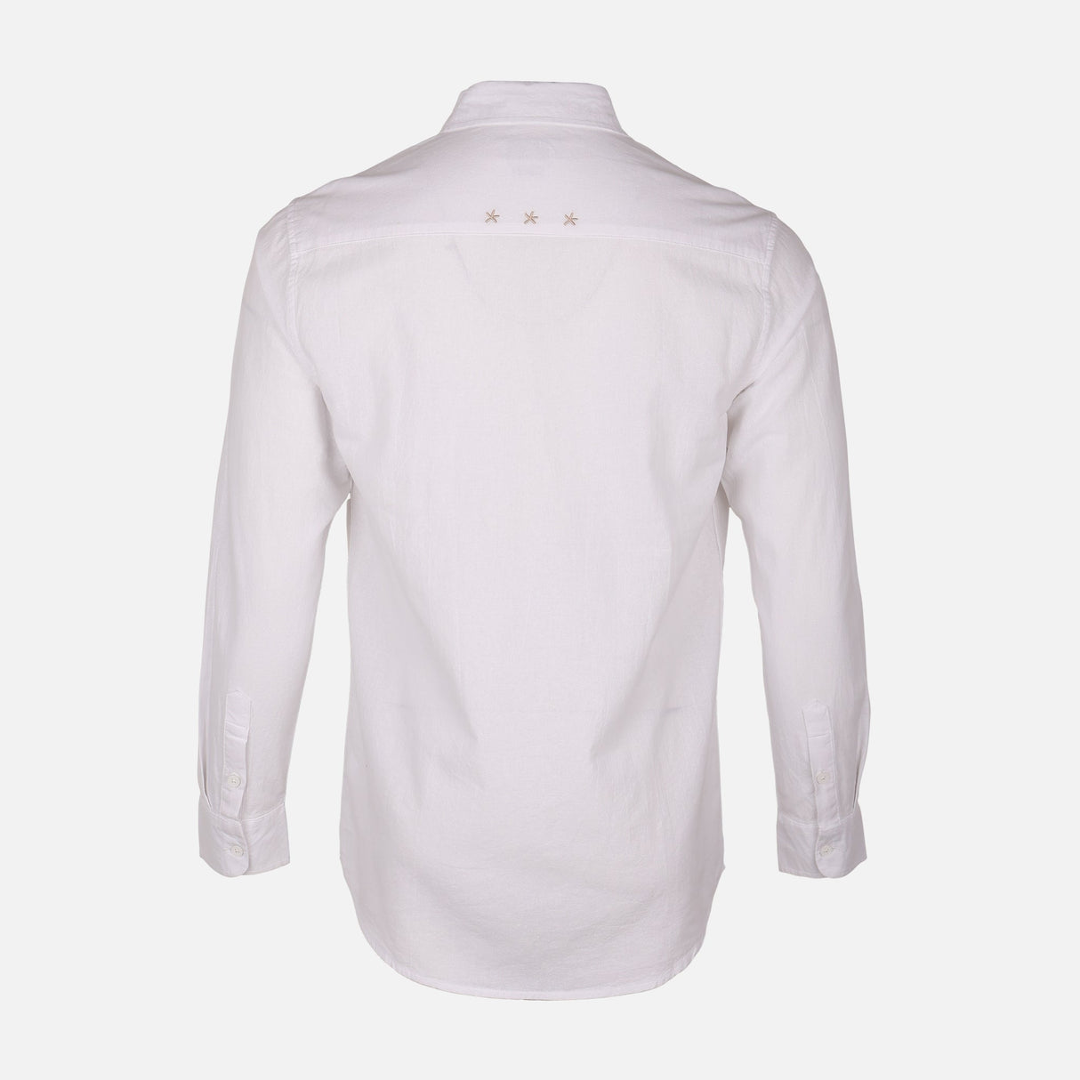 Men Woven Long Sleeve Plain Shirt