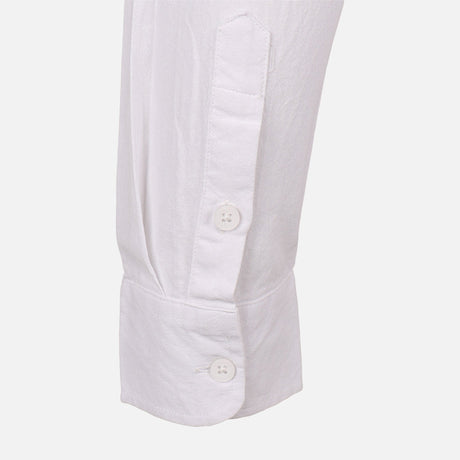 Men Woven Long Sleeve Plain Shirt