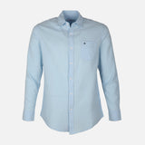Men Woven Long Sleeve Plain Shirt