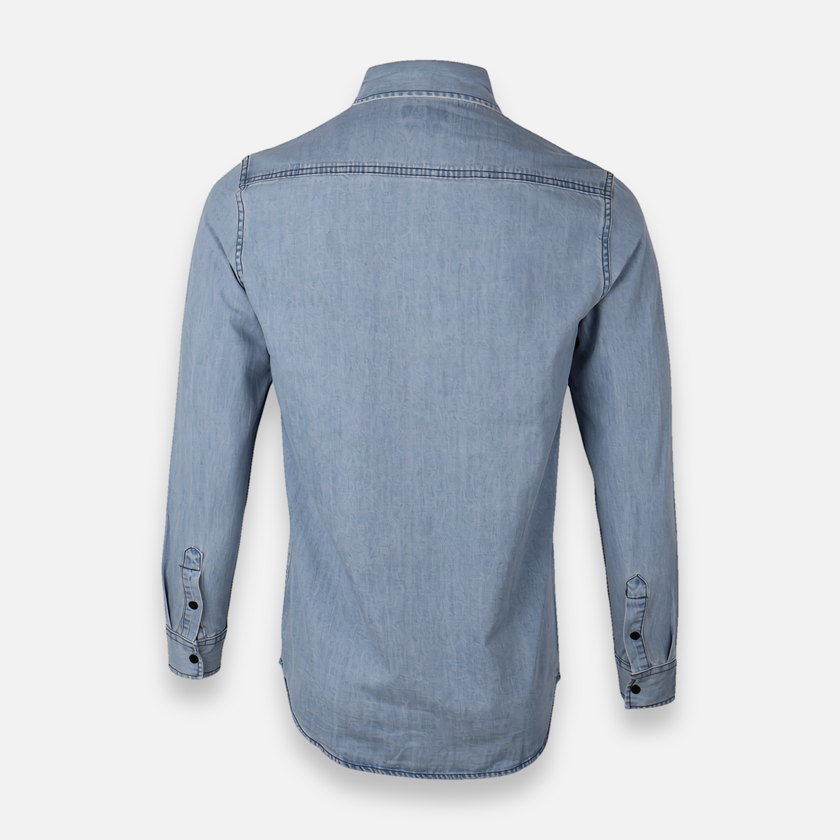 Men Denim Shirt Long Sleeve