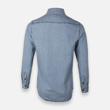 Men Denim Shirt Long Sleeve