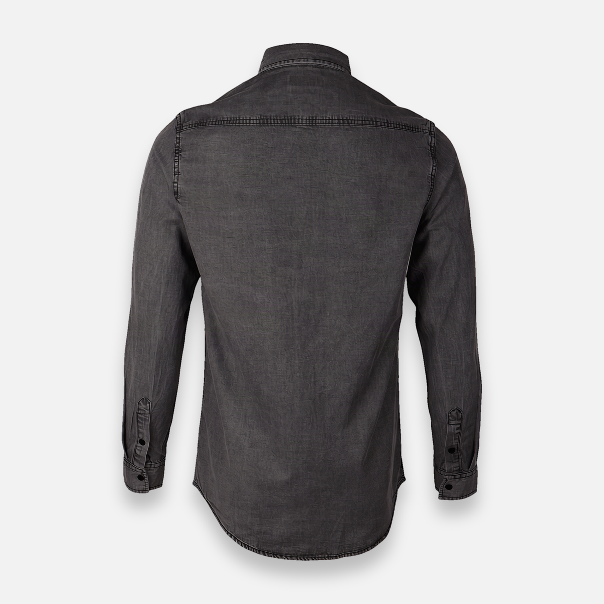 Men Denim Shirt Long Sleeve