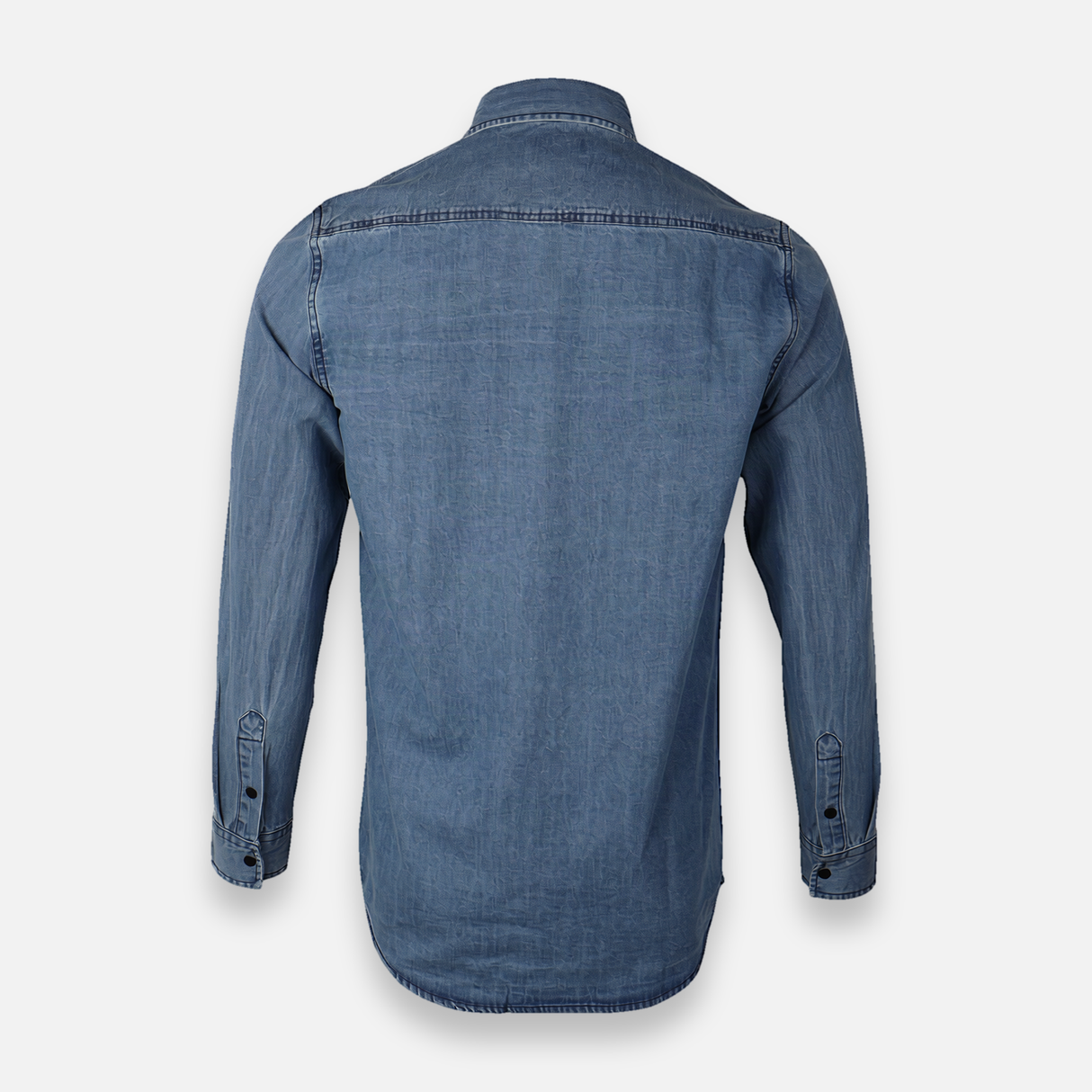 Men Denim Shirt Long Sleeve