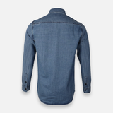 Men Denim Shirt Long Sleeve