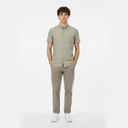 Men Plain Woven Short Sleeve Shirt