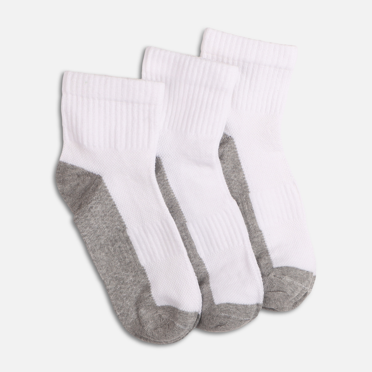 Boys Quarter Socks 3 Pairs