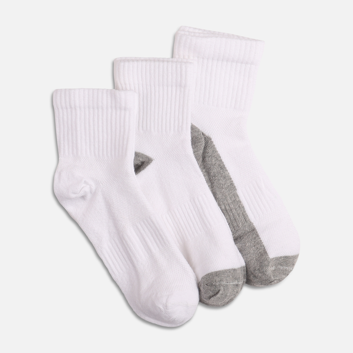 Boys Quarter Socks 3 Pairs
