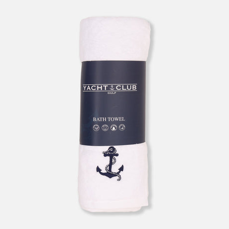 Solid Plain Terry Bath Towel