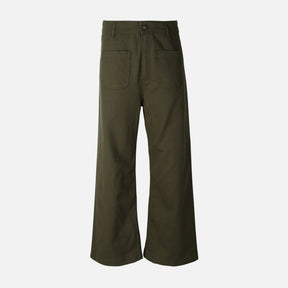 Womens Zw Patch Pocket Wide Leg Pants Jeans