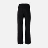 Womens Straight Mid Waist Pants Jeans