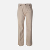 Womens Straight Mid Waist Pants Jeans