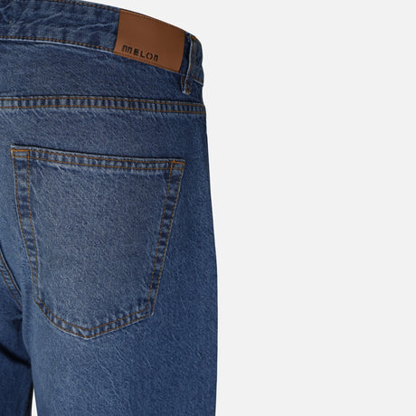 WOMEN WIDE LEG MID WAIST PANT JEANS