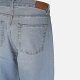 WOMEN WIDE LEG MID WAIST PANT JEANS